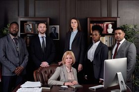 A South African legal team in an office